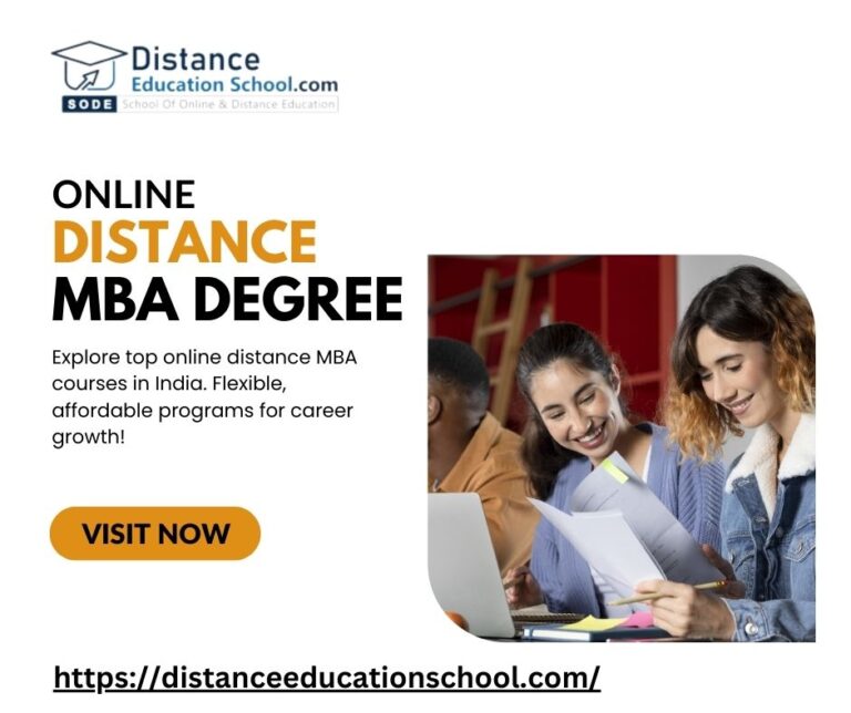mba in distance education
