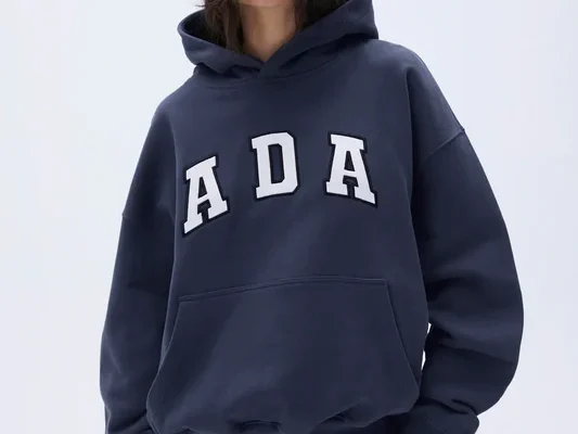The Akimbo Hoodie – A Bold Statement in Streetwear Culture ADA Oversized Midnight Blue Hoodie