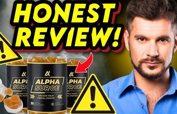 Alpha Surge Natural Support for Men’s Strength, Energy & Focus Alpha Surge