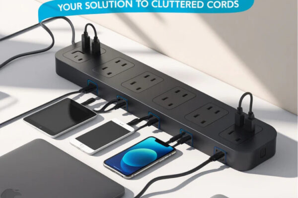 4 Socket Power Strips: Your Solution to cluttered Cords 4 Socket Power Strips