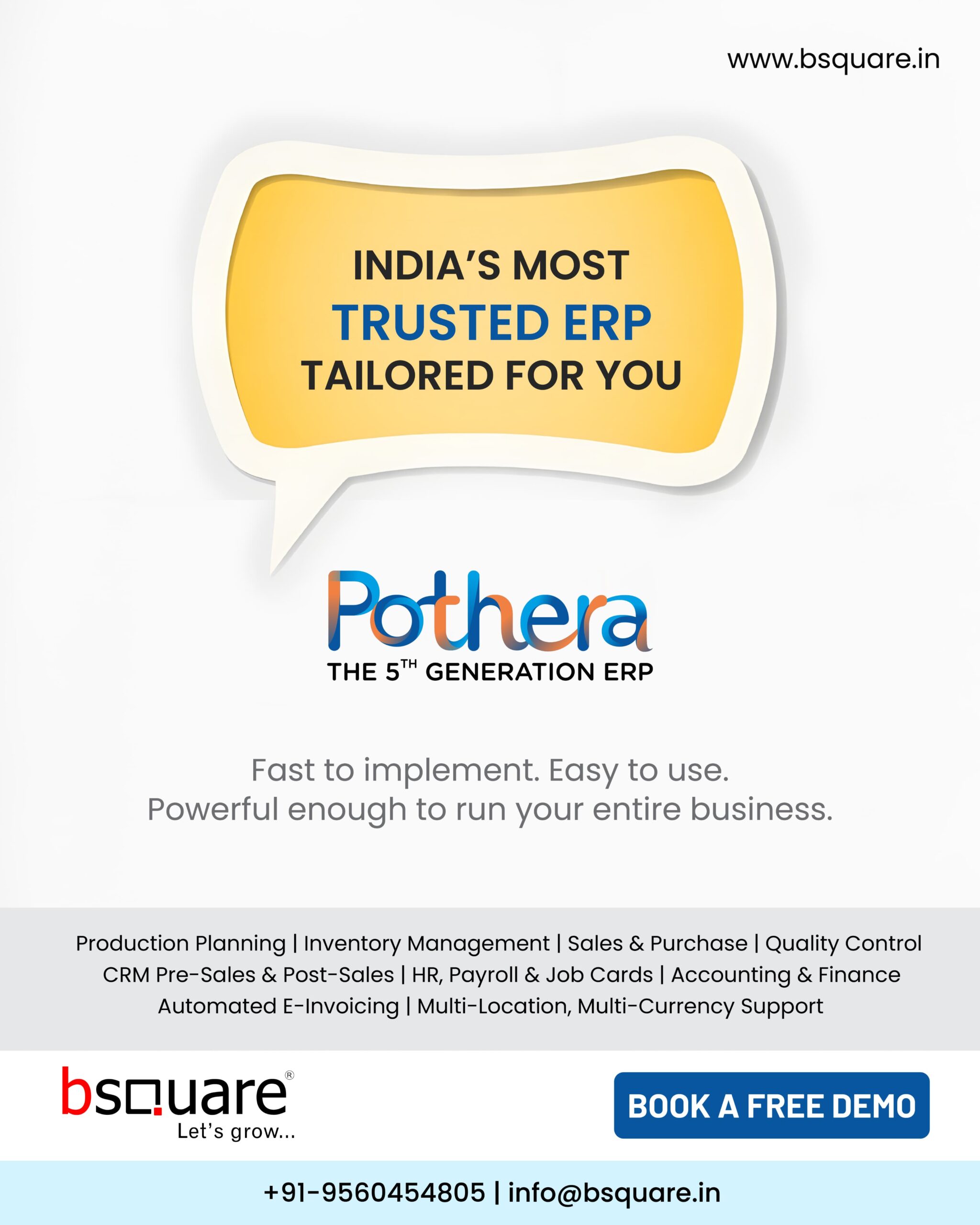 Cloud based erp for manufacturing