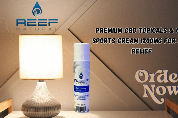 Premium CBD Topicals & CBD Sports Cream 1200mg for Pain Relief CBD Topicals for Pain