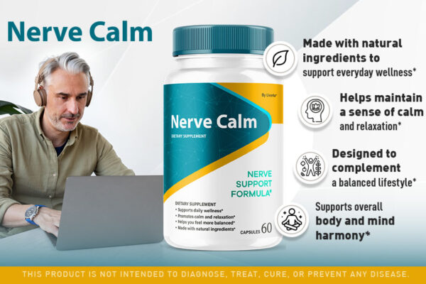 NerveCalm: Natural Nerve Support for Pain Relief and Wellness