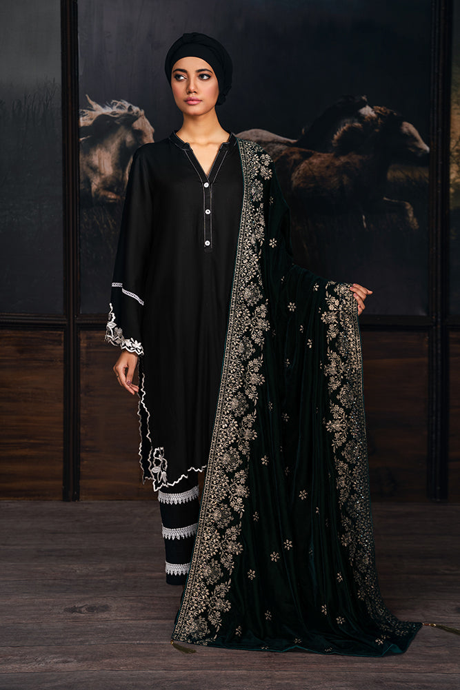 pakistan velvet shawl