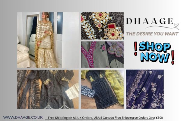 Elegance Meets Tradition: Dhaage’s Party Wear Dresses in the UK party wear dresses uk
