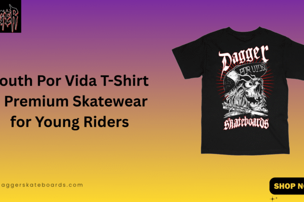 Youth Por Vida T-Shirt – Premium Skatewear for Young Riders Youth Por Vida T-Shirt