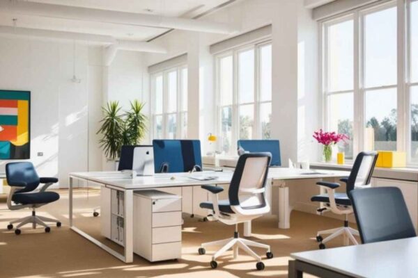 Office Furniture Manufacturers in Noida – Elevate Your Workplace Modern office furniture set by top office furniture manufacturers in Noida